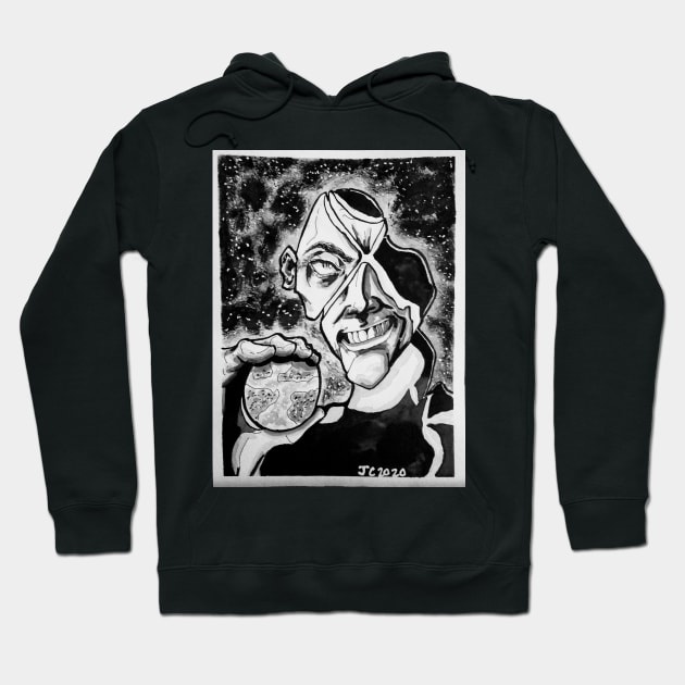 Doom Patrol "The Mind Is The Limit" Mr. Nobody portrait (original) Hoodie by StagArtStudios